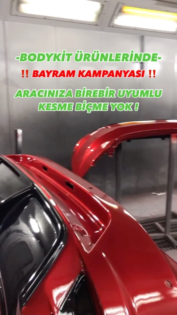 ✅ BODYKİT ÜRÜNLERİNDE BAYRAM KAMPANYASI SINIRLI STOKLAR İLE ‼️

📌 BOYALI VEYA BOYASIZ, MONTAJLI VEYA MONTAJSIZ SİPARİŞLERİNİZDE DEV İNDİRİM ‼️ 

✅ ÜRÜNLERİMİZ KALİTELİ ABS PLASTİK MALZEMEDEN ÜRETİLİP FIRIN BOYALARIMIZDA EN YÜKSEK KALİTEDE BOYASI YAPILMAKTADIR.

✅ ÜRÜNLERİMİZ ARAÇ…